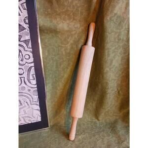 Vintage Wooden Rolling Pin 18 Inches Long